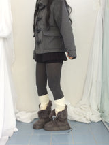 プリーツレイヤースカートパンツ