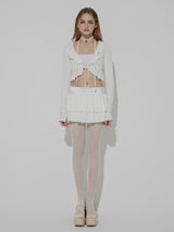 DOUBLE TIERED SKIRT