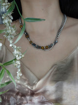 [s.steel] snake necklace | 스네이크 목걸이