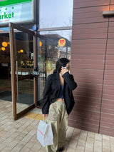 メッシュポケットコットンパンツ
