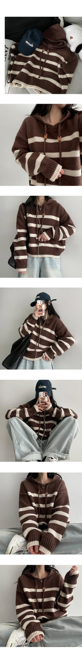 Totsu Dangora Hoodie Knitwear
