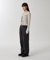 HAND STITCH CROP CARDIGAN