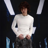 SEXXDEVIL ドラゴンバッグプリントタイトトップ