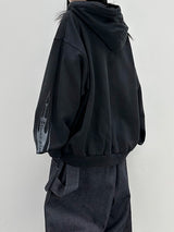 washed eagle hoodie