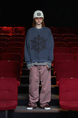 PIGMENT SNOW SWEATSHIRT / CHARCOAL