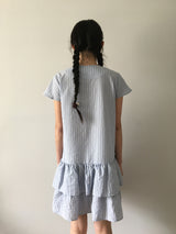 Twin Shirt フリルワンピース (2color)