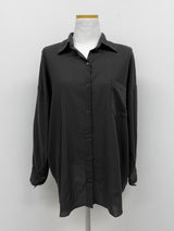 Aswell Back Slit Loose Fit Shirt