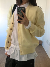 Soft V-Neck Cardigan (1 Colors)