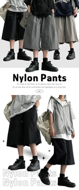 Collet string nylon capri shorts (3 colors)