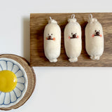 Sausage Bichon Keyring