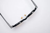 Vatic Vintage Optical Otosan Black-framed curry orange lens
