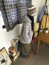 ウールラップスカート