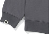 MONOGRAM REGULAR SWEATSHIRT【GREY】