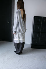 draped backless over top(3colors)