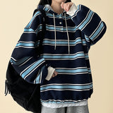 Donon hem string dangara Fleece hoodie
