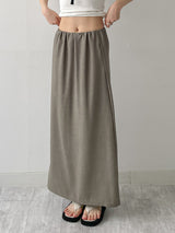 [SET] Flannel Halterneck Skirt Two-Piece