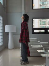 Ripple Semi Baggy Denim Pants