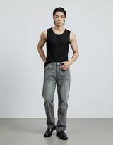 Metallic Structured Knit Tank