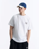 SLOGAN HALF T (Crop, Loose fit)