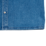 25SS OVERSIZE WASHING DENIM SHORT SLEEVE SHIRTS BLUE