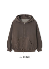 PIGMENT HOOD ZIP-UP (3C)