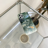 [グリーンブリーズコイゴールドフィッシュハードケース]
