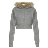 Cloud Fur Hoodie Jacket 233405455