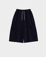 FLIN SIDE PLEAT BERMUDA SWIM PANTS