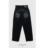 DEVELOP Print Denim Wide Pants