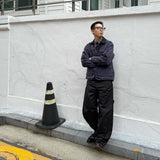 Semi-Wide Patch Carpenter Pants