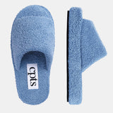 HODGEHOG TOWELING SLIDES_PALE BLUE