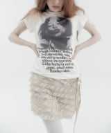Your Skin Short Sleeve Tee Ivory
