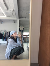 シルクフーディー + ナシ (4color)