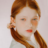 MINI ROSE SEE-THROUGH SCRUNCHIE (LIGHT PINK)