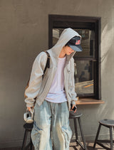 Kuro Trucker Hooded Jacket