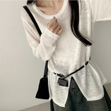Bolton Loose Fit Pocket Belt Knit