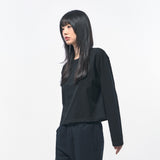 クロップTシャツ BLACK
