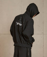 Crusades hood zip _ Black 