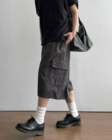 Punch Eyelet Bermuda Pants