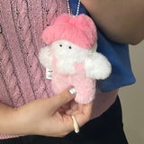 [MADE] Cats like pink - key ring