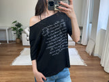 グレース レタリング トップ
