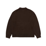 24FW ピクセルベアアートワークニット ブラウン