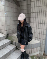 コーデュロイハンチングキャップ