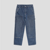 DOUBLE KNEE DENIM PANTS