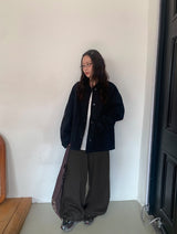 [unisex] ヒューケピグメントオーバーコットンジャケット