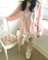 kitsch velvet ribbon t-shirt