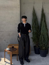 CP herringbone curved pants