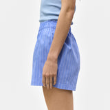 UNISEX ラベルトランクショーツ_BLUE