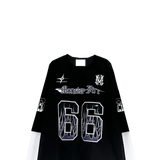 66 レイヤーメッシュジャージ