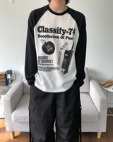 コレクションラグランニットTシャツ